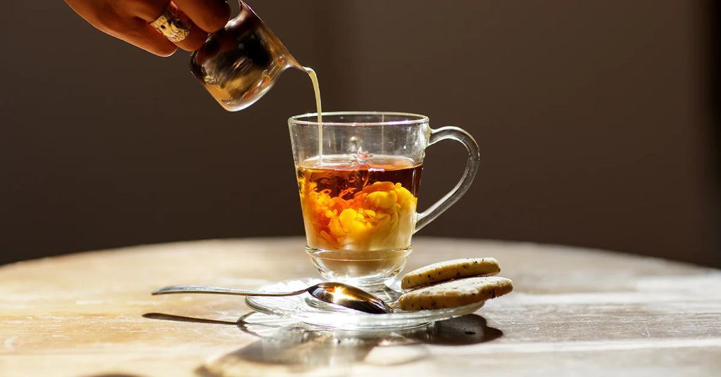 秋のティータイムは"ミルクティー"がお気に入り♪