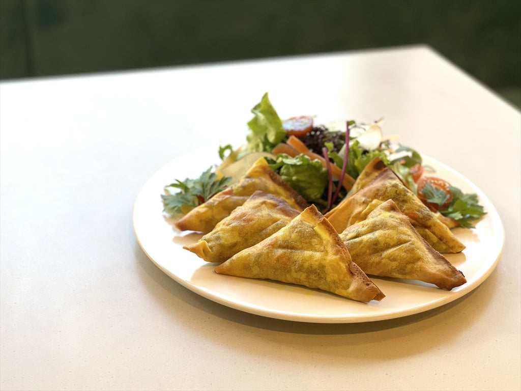 【HARNEY & SONS Recipe】 Spicy Vegan Samosa