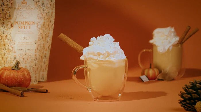 【HARNEY & SONS Recipe】パンプキン・スパイス・チャイ・ラテ