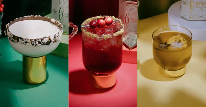 【HARNEY & SONS recipe】ホリデー・ティー・カクテルズ