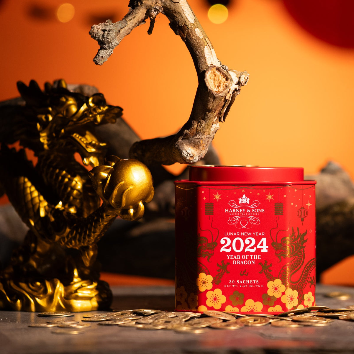 （ハーニー＆サンズ公式）Lunar New Year 2024 ルナ・ニューイヤー HARNEY & SONS JAPAN