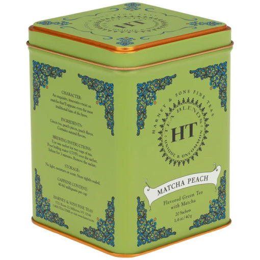 HARNEY & SONS 抹茶・ピーチ 缶
