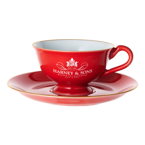 【HARNEY & SONS × ARITA PORCELAIN LAB】 Tea Pot / Tea Cup & Saucer ティーポット / ティーカップ & ソーサー(2客)(Red)
