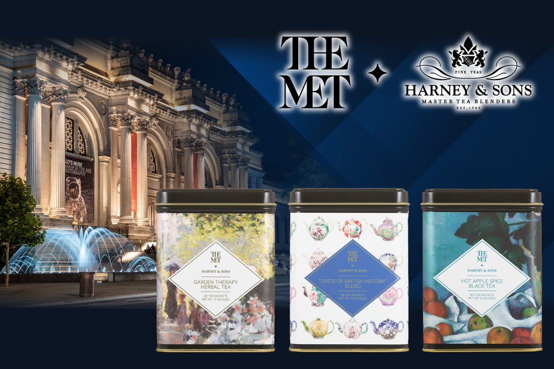 HARNEY & SONS×THE MET 「メトロポリタン美術館展 西洋絵画の500年」の 開催を記念してコラボレーションティーを販売