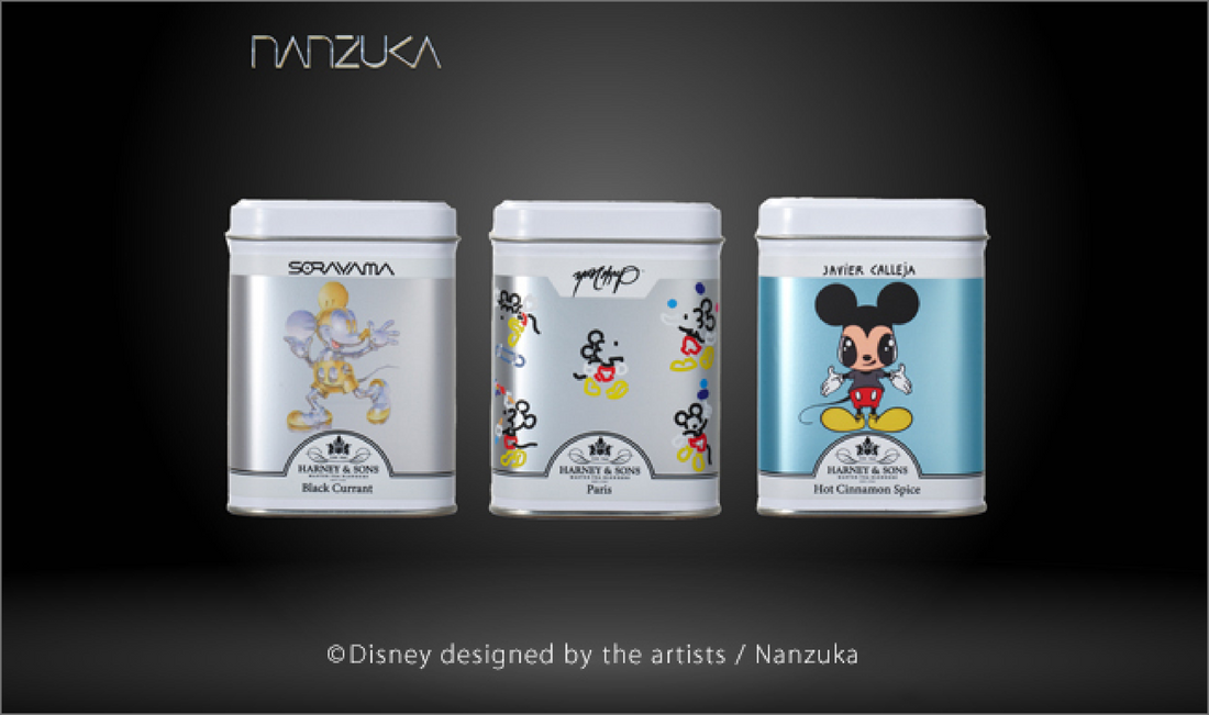 <span>ニューヨーク発プレミアムティーブランド【HARNEY & SONS】<br> 現代アートギャラリーNANZUKAによるキュレーション<br>『MICKEY MOUSE NOW AND FUTURE』展を記念した紅茶を発売</span>
