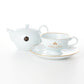 【HARNEY & SONS × ARITA PORCELAIN LAB】 Tea Pot / Tea Cup & Saucer ティーポット  / ティーカップ & ソーサー（2脚）（White）