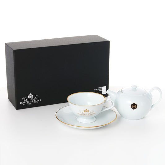 【HARNEY & SONS × ARITA PORCELAIN LAB】 Tea Pot / Tea Cup & Saucer ティーポット  / ティーカップ & ソーサー（1客）（White）