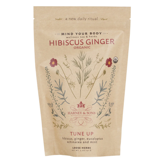 Organic Hibiscus Ginger オーガニック・ハイビスカス・ジンジャー 【LOOSE LEAF】